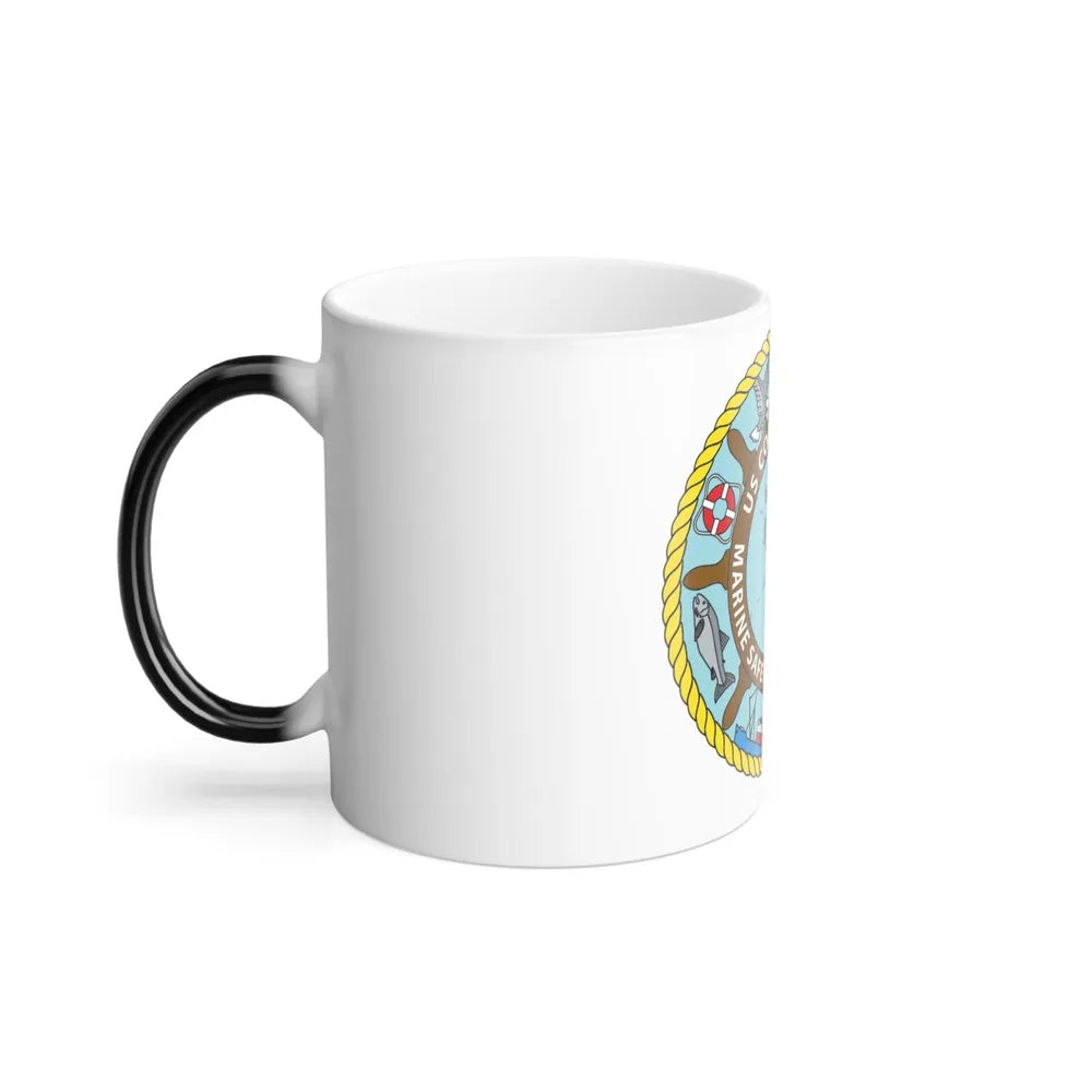 USCG Marine Safety Office Juneau (U.S. Coast Guard) Color Changing Mug 11oz-Go Mug Yourself