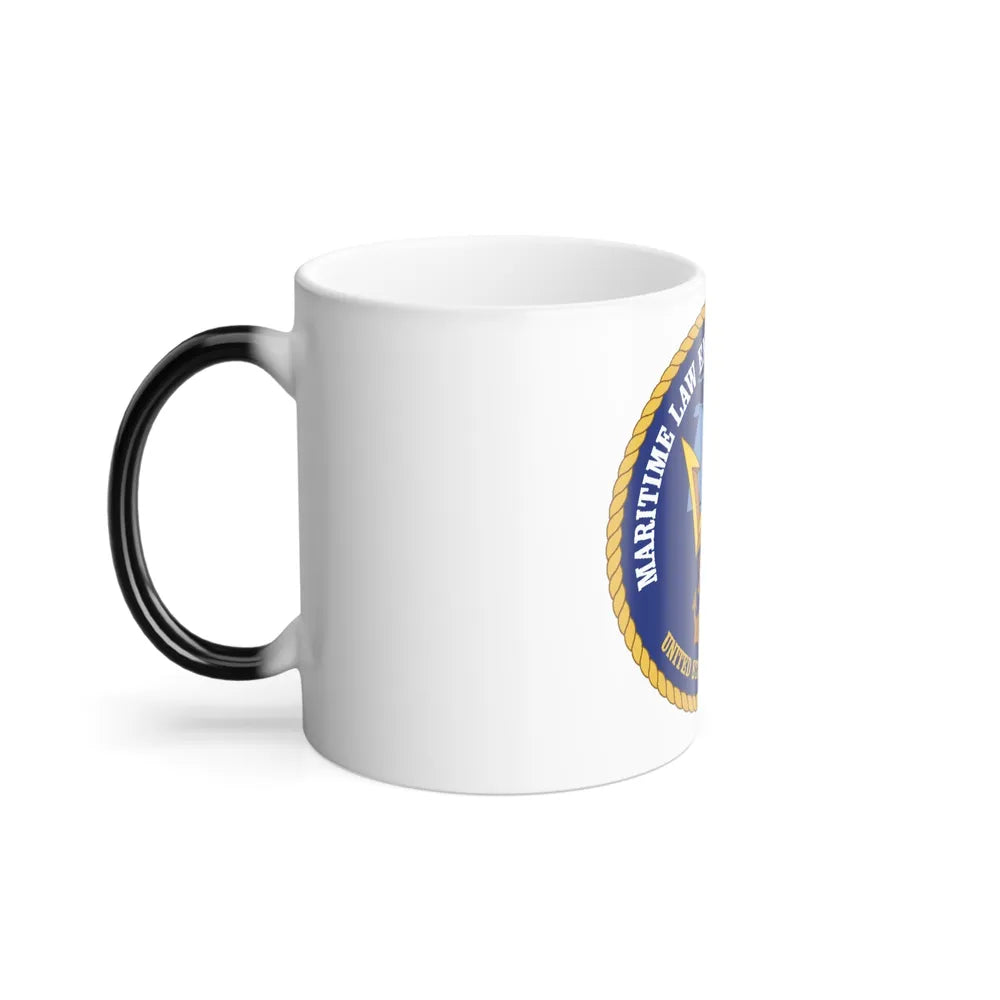 USCG Maritime Law Enforcement Academy (U.S. Coast Guard) Color Changing Mug 11oz-Go Mug Yourself