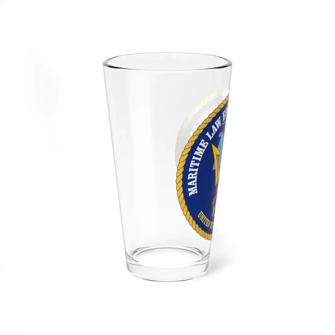 USCG Maritime Law Enforcement Academy (U.S. Coast Guard) Pint Glass 16oz - Go Mug Yourself