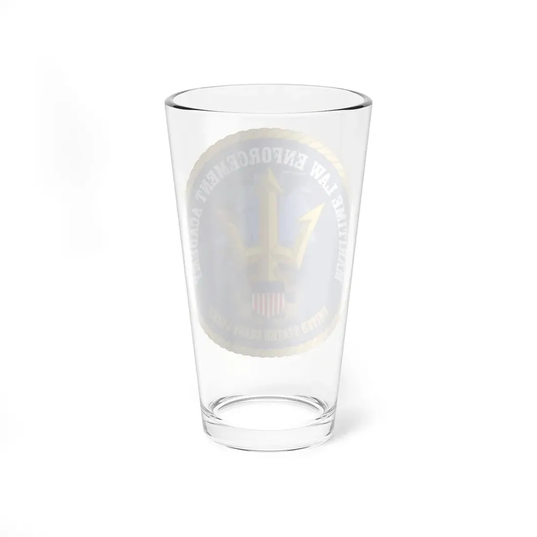 USCG Maritime Law Enforcement Academy (U.S. Coast Guard) Pint Glass 16oz - Go Mug Yourself