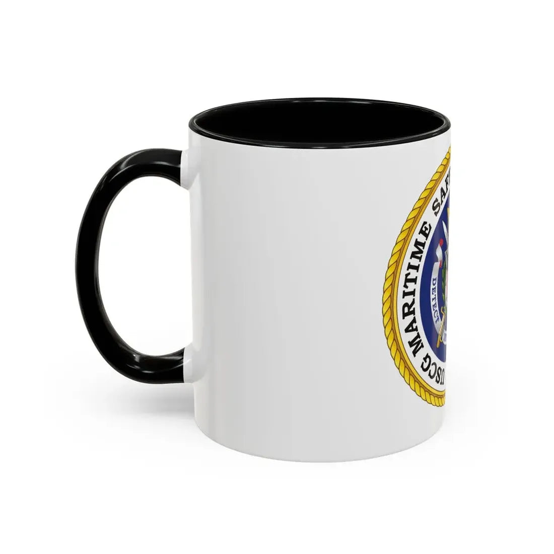 USCG Maritime Safety And Security Team (U.S. Coast Guard) Accent Coffee Mug - Go Mug Yourself