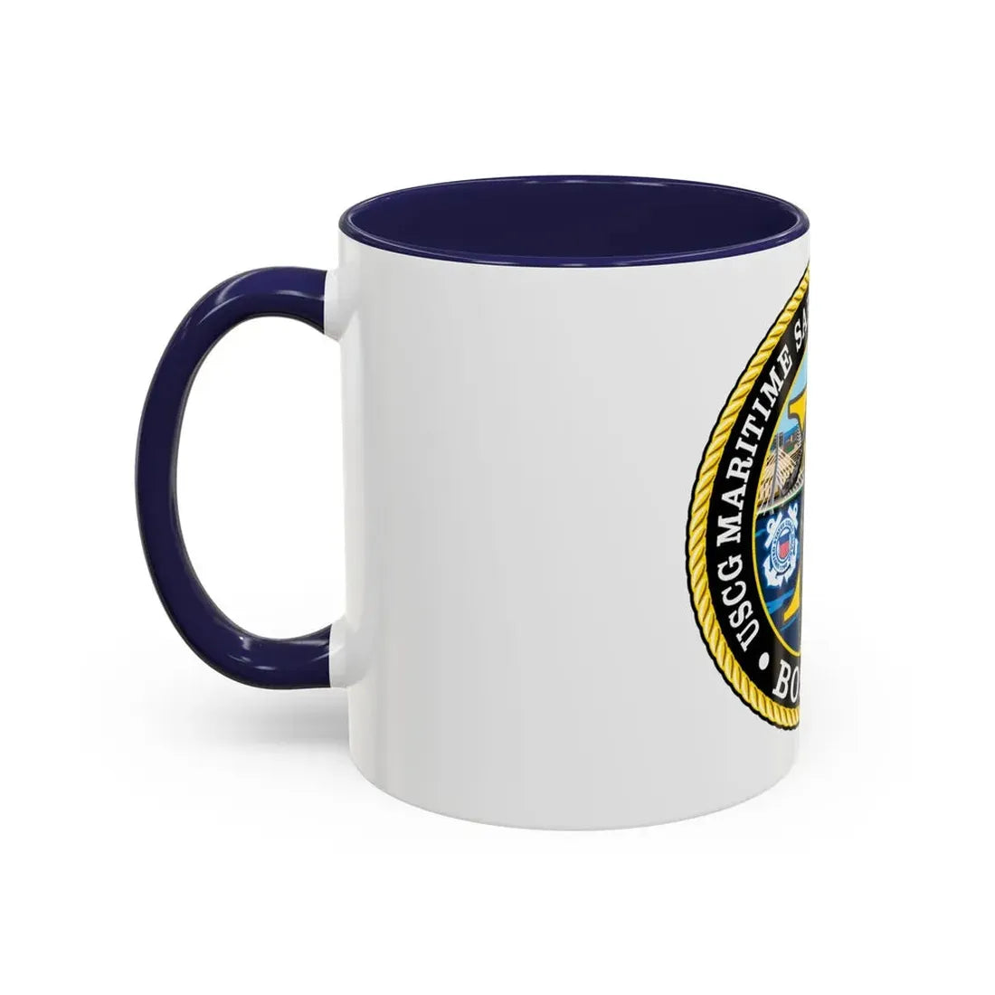 USCG Maritime Safety & Sec Team MSST Boston (U.S. Coast Guard) Accent Coffee Mug - Go Mug Yourself