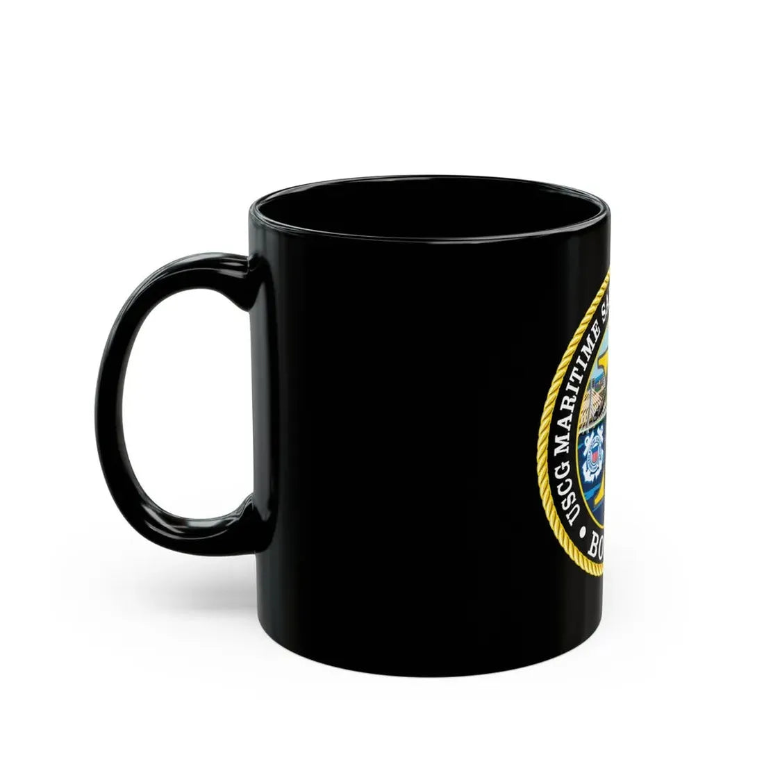 USCG Maritime Safety & Sec Team MSST Boston (U.S. Coast Guard) Black Coffee Mug - Go Mug Yourself