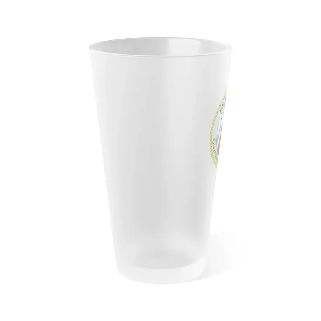 USCG Marlin WPB 87304 (U.S. Coast Guard) Frosted Pint Glass 16oz - Go Mug Yourself