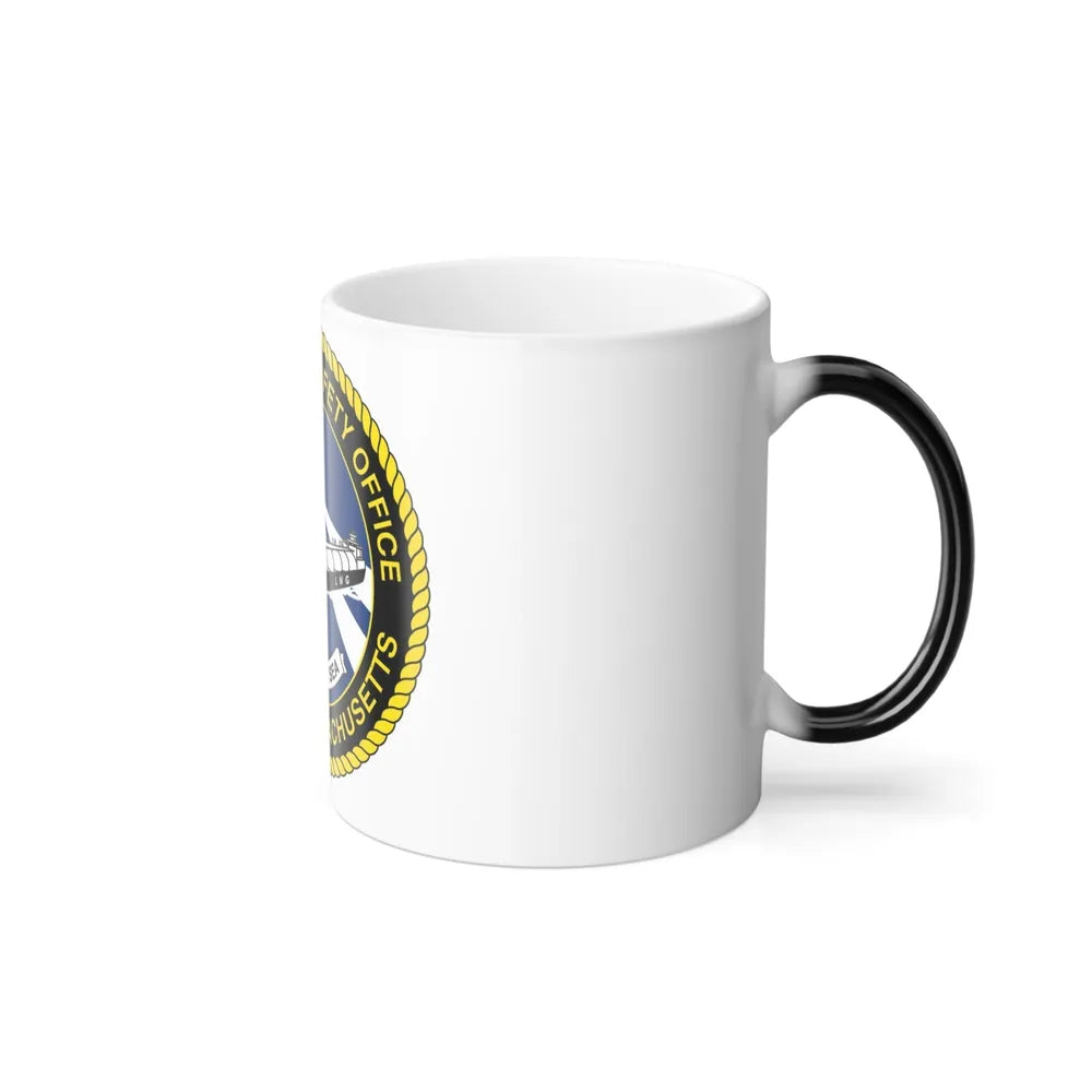 USCG MSO Boston Marine Safety Office (U.S. Coast Guard) Color Changing Mug 11oz-Go Mug Yourself