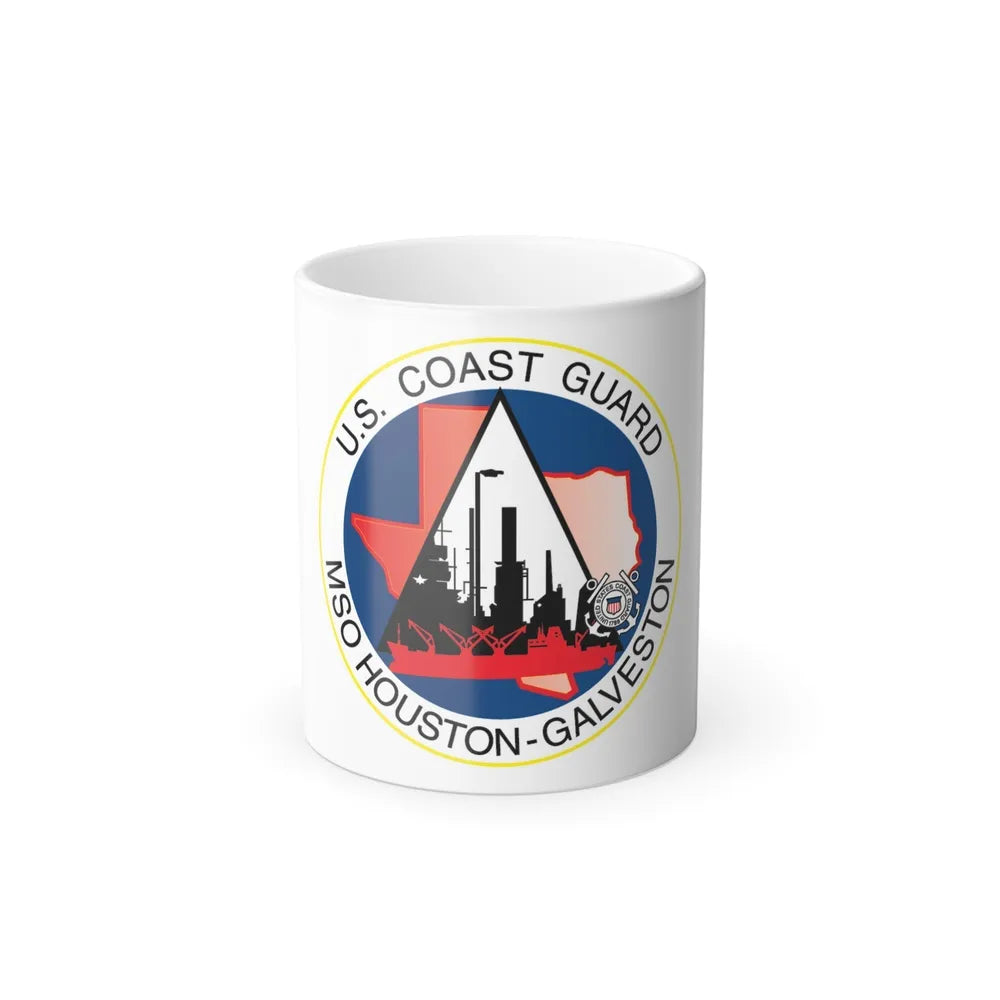 USCG MSO Houston Galveston (U.S. Coast Guard) Color Changing Mug 11oz-11oz-Go Mug Yourself