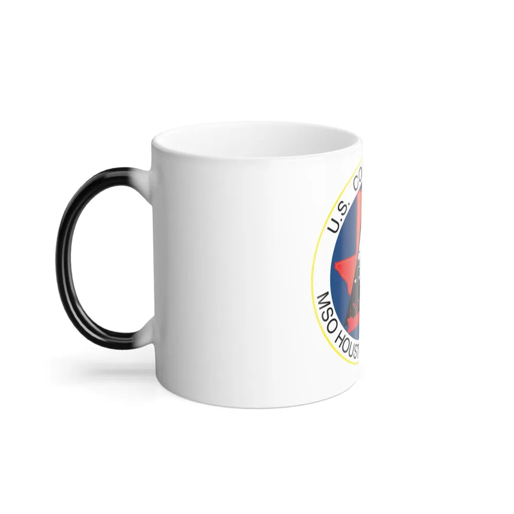 USCG MSO Houston Galveston (U.S. Coast Guard) Color Changing Mug 11oz-Go Mug Yourself