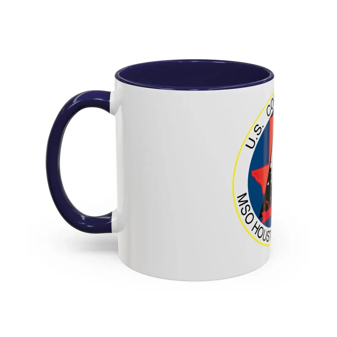 USCG MSO Houston Galveston (U.S. Coast Guard) Accent Coffee Mug - Go Mug Yourself