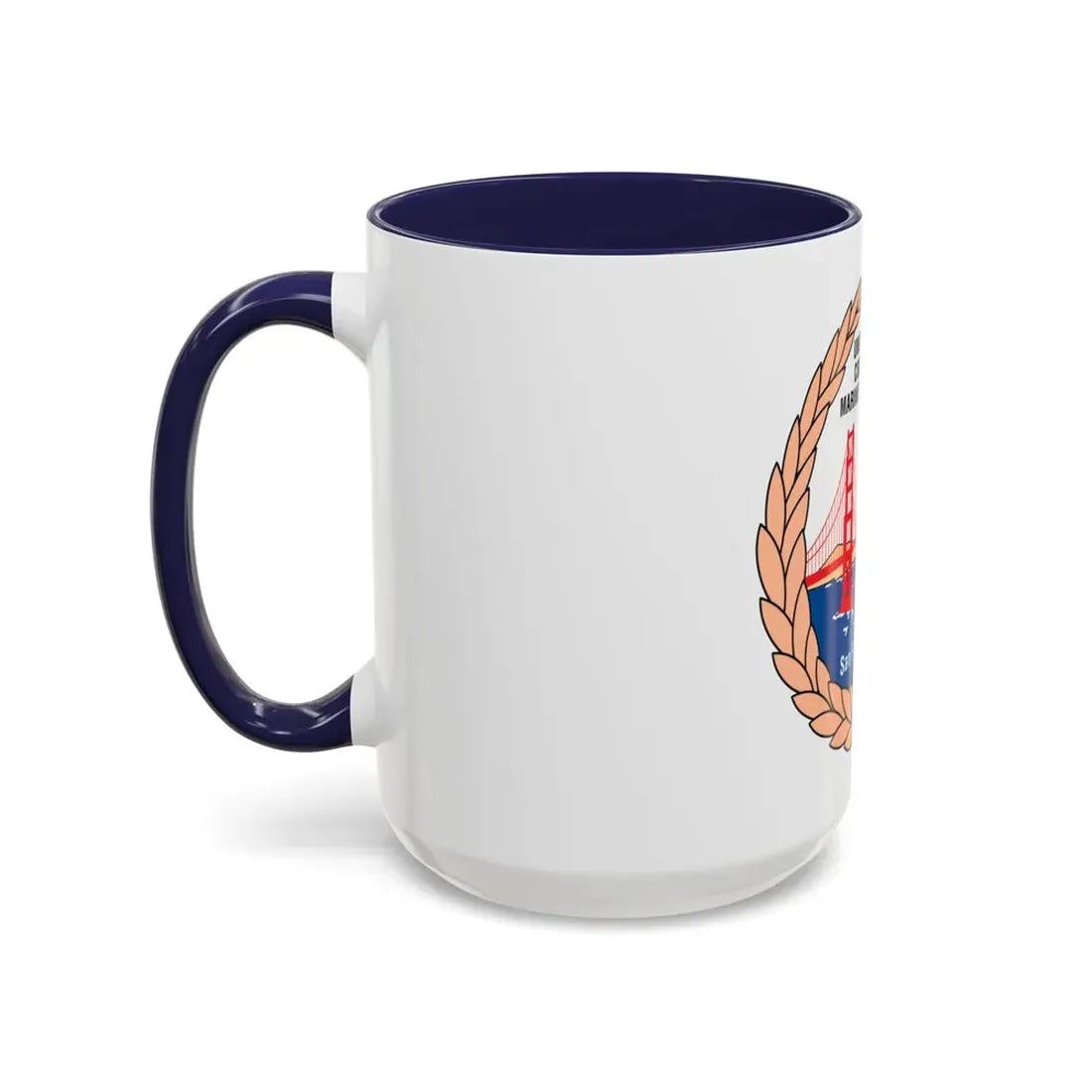 USCG MSO San Francisco Bay (U.S. Coast Guard) Accent Coffee Mug - Go Mug Yourself