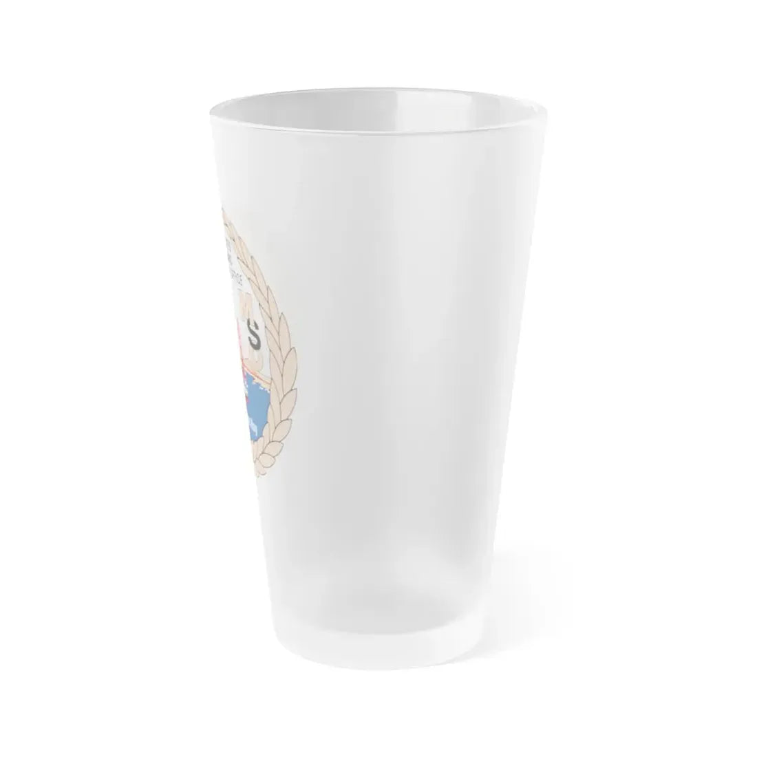 USCG MSO San Francisco Bay (U.S. Coast Guard) Frosted Pint Glass 16oz - Go Mug Yourself