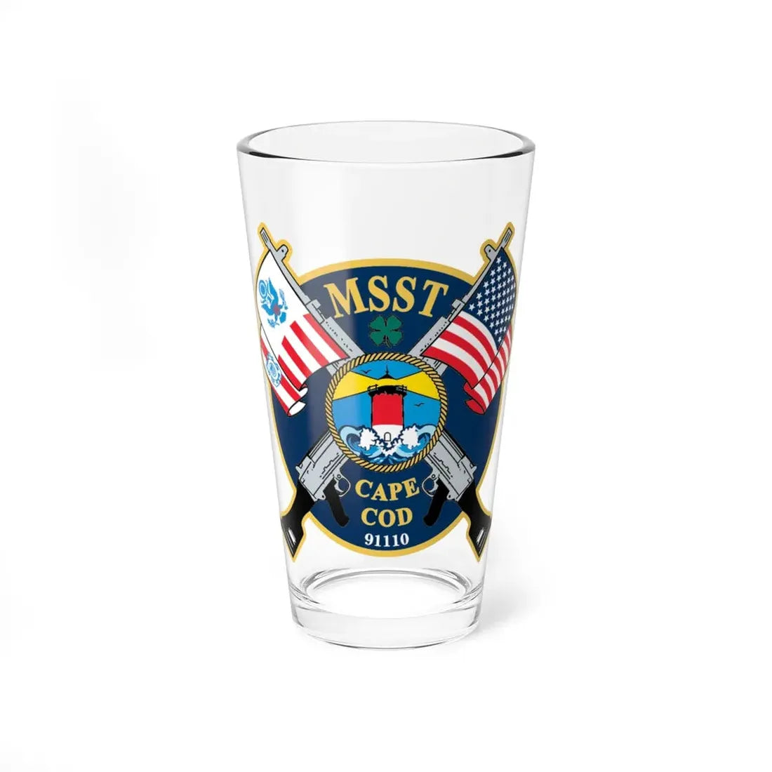 USCG MSST Cape Cod (U.S. Coast Guard) Pint Glass 16oz 16oz - Go Mug Yourself