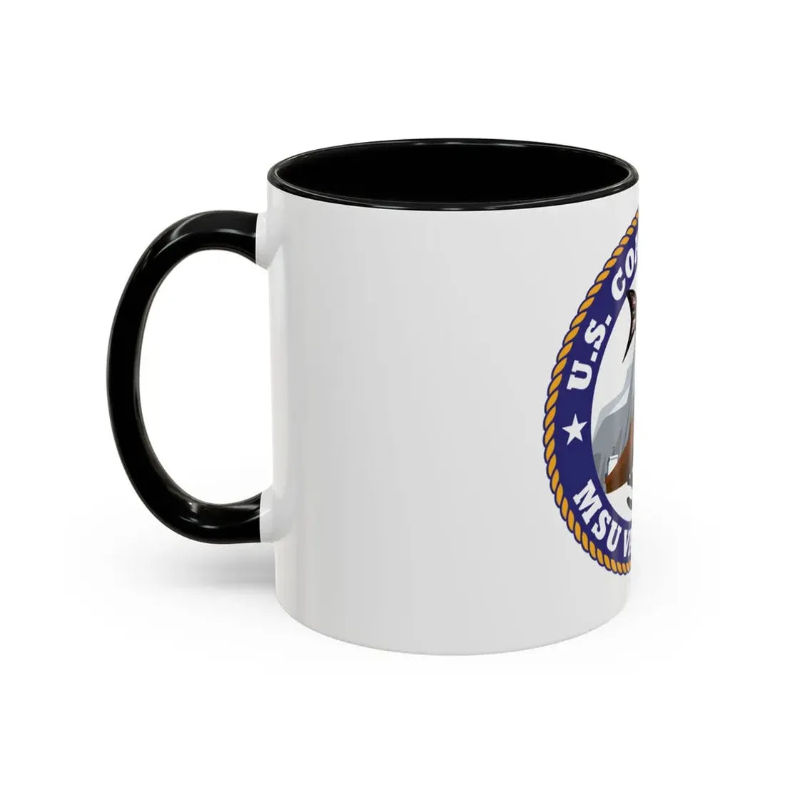 USCG MSU Valdez AK (U.S. Coast Guard) Accent Coffee Mug - Go Mug Yourself