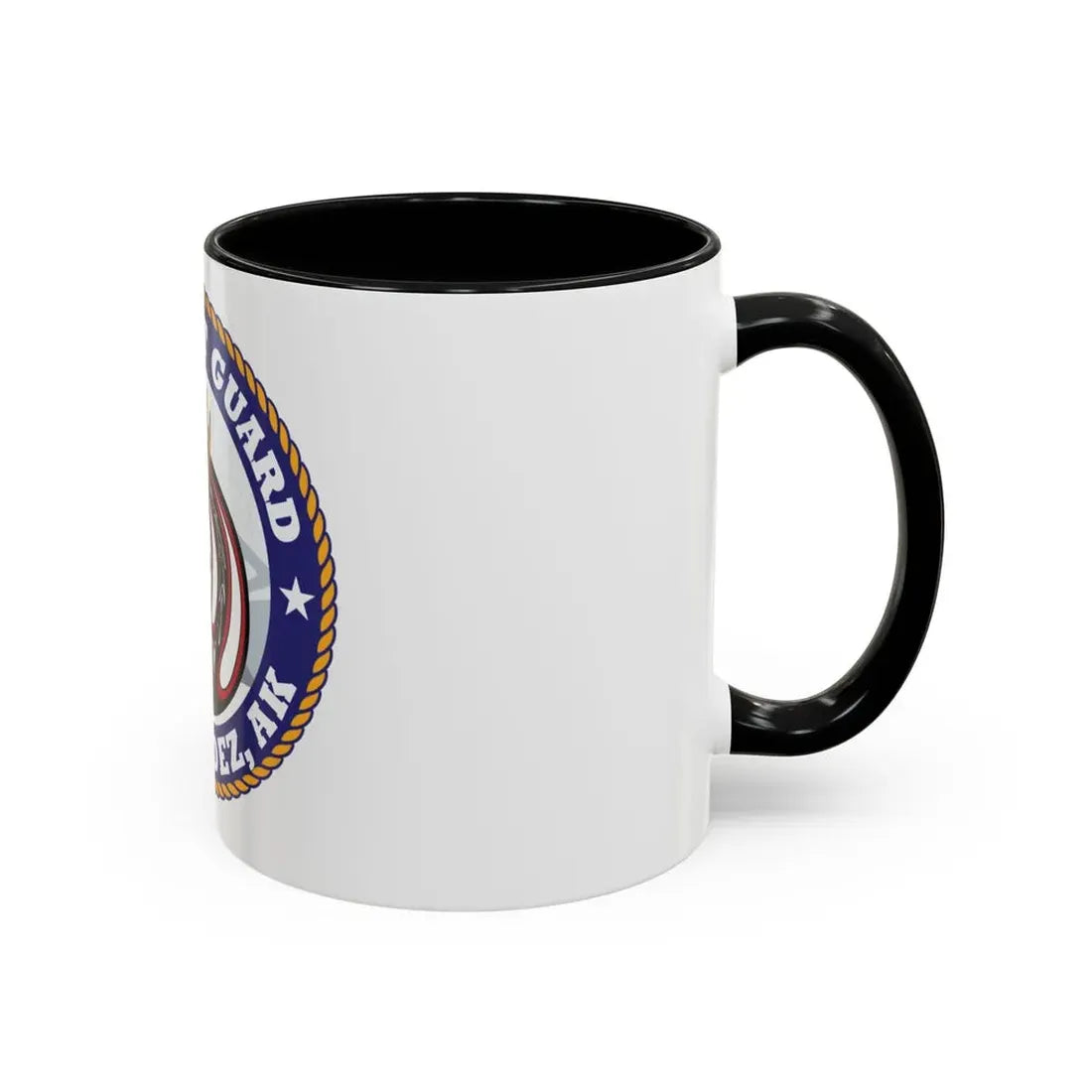 USCG MSU Valdez AK (U.S. Coast Guard) Accent Coffee Mug - Go Mug Yourself
