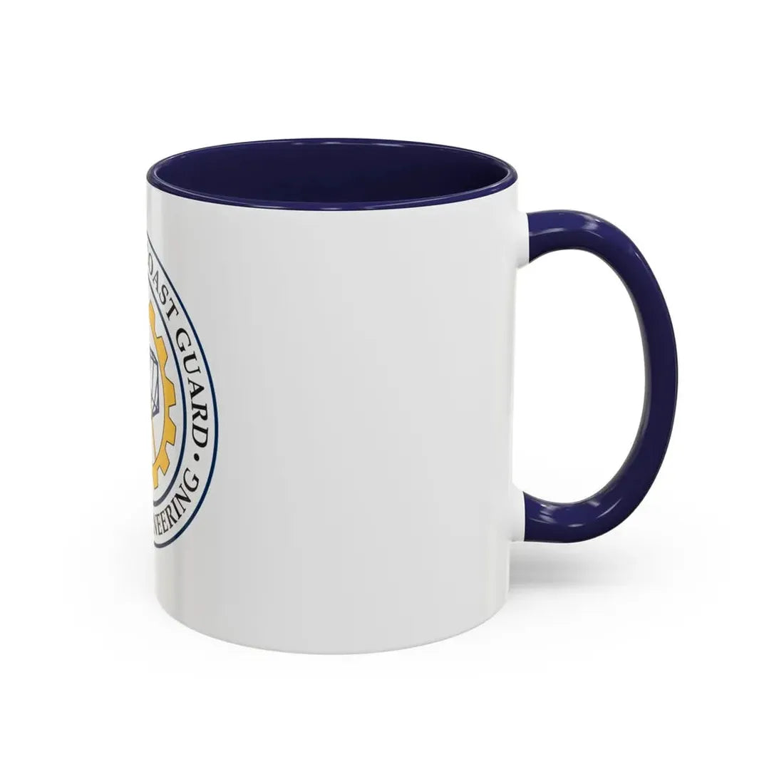 USCG Naval Engineering (U.S. Coast Guard) Accent Coffee Mug - Go Mug Yourself