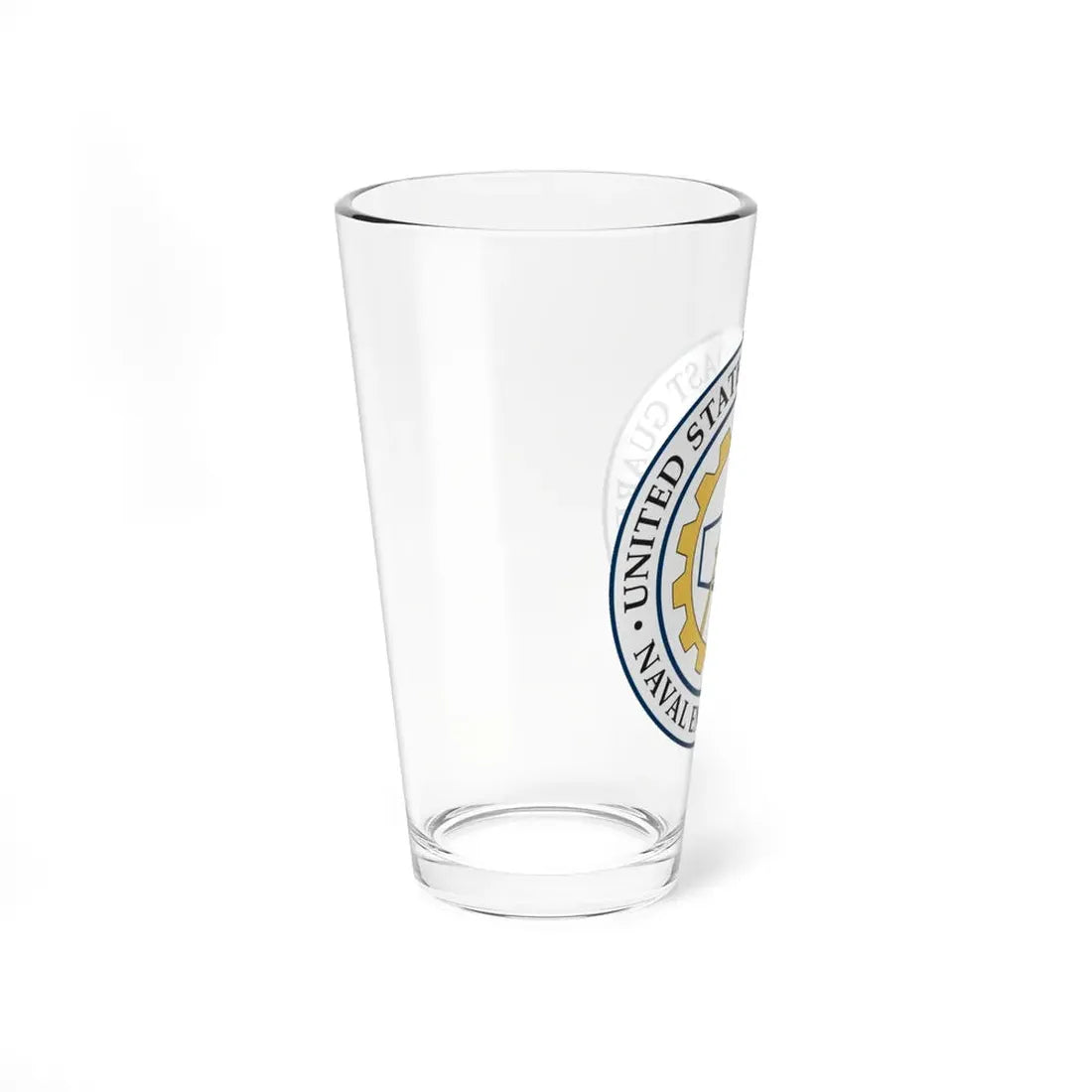 USCG Naval Engineering (U.S. Coast Guard) Pint Glass 16oz - Go Mug Yourself