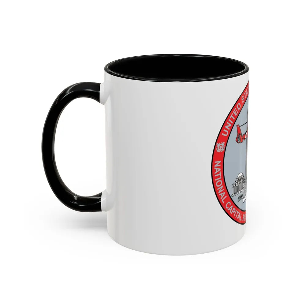 USCG NCR ADF Nat'l Capital Reg Air Def Fac 2009 (U.S. Coast Guard) Accent Coffee Mug - Go Mug Yourself