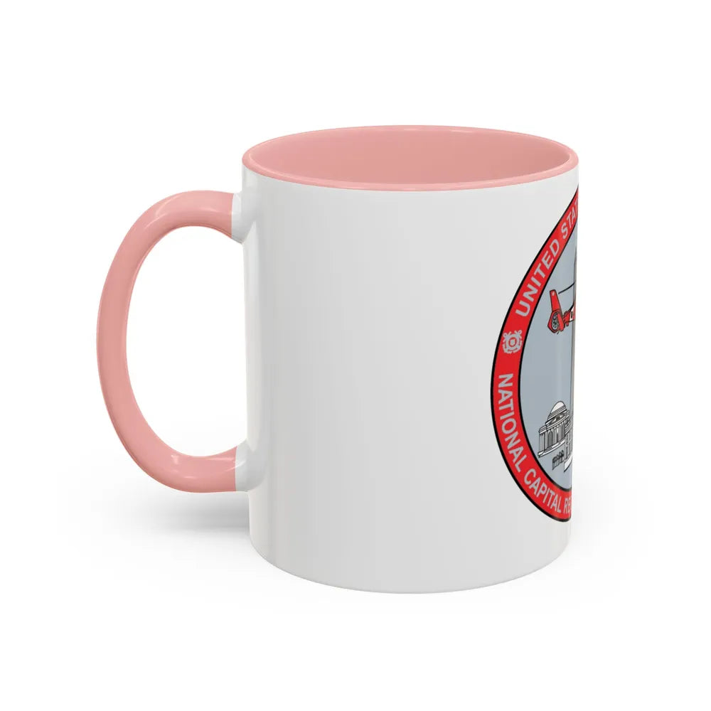 USCG NCR ADF Nat'l Capital Reg Air Def Fac 2009 (U.S. Coast Guard) Accent Coffee Mug - Go Mug Yourself