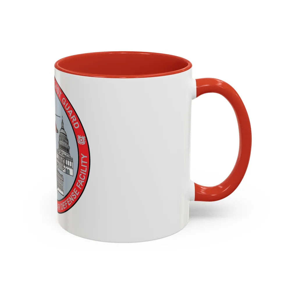 USCG NCR ADF Nat'l Capital Reg Air Def Fac 2009 (U.S. Coast Guard) Accent Coffee Mug - Go Mug Yourself