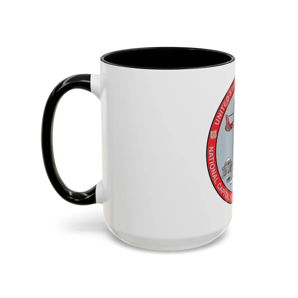 USCG NCR ADF Nat'l Capital Reg Air Def Fac 2009 (U.S. Coast Guard) Accent Coffee Mug - Go Mug Yourself