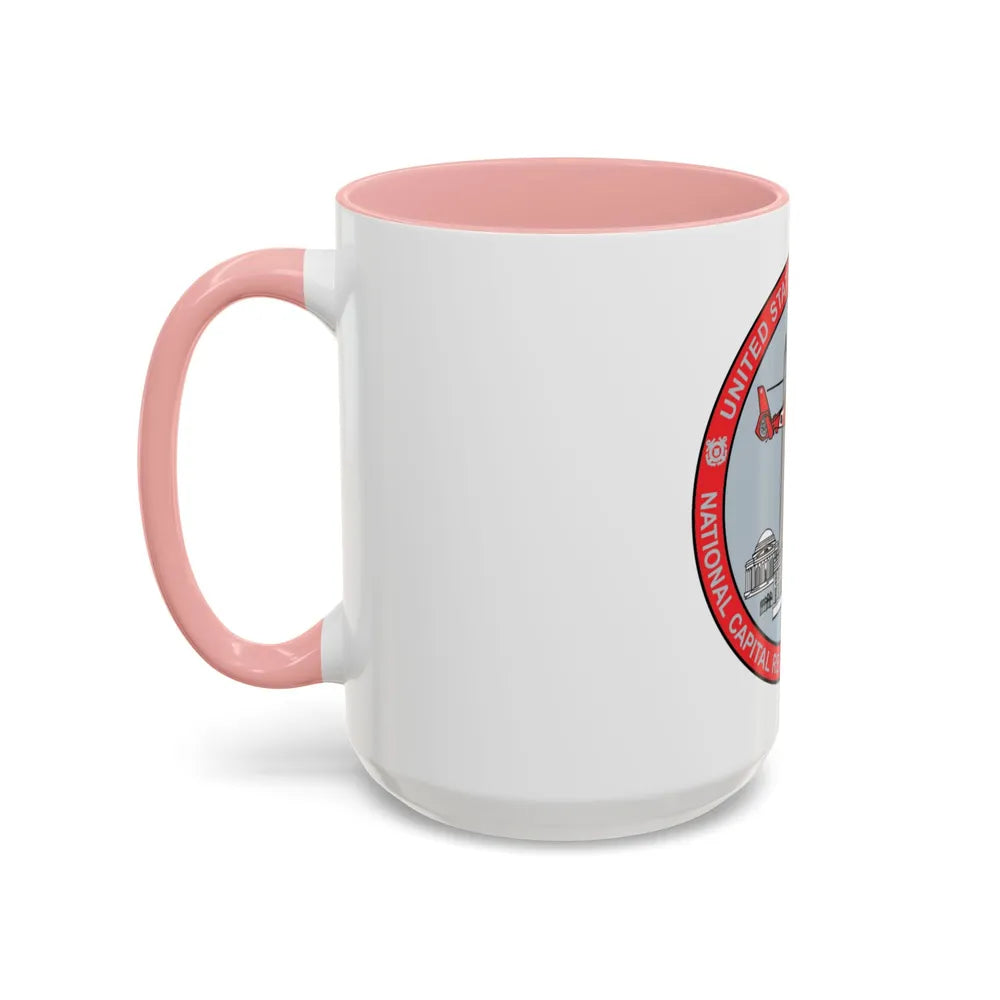 USCG NCR ADF Nat'l Capital Reg Air Def Fac 2009 (U.S. Coast Guard) Accent Coffee Mug - Go Mug Yourself
