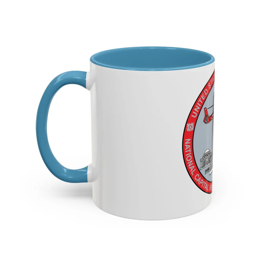USCG NCR ADF Nat'l Capital Reg Air Def Fac 2009 (U.S. Coast Guard) Accent Coffee Mug - Go Mug Yourself