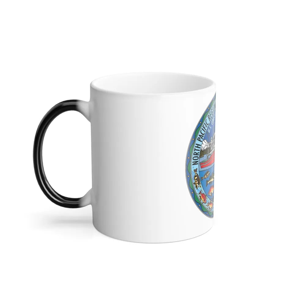 USCG NPRFTC Kodiak Alaska 2005 (U.S. Coast Guard) Color Changing Mug 11oz-Go Mug Yourself