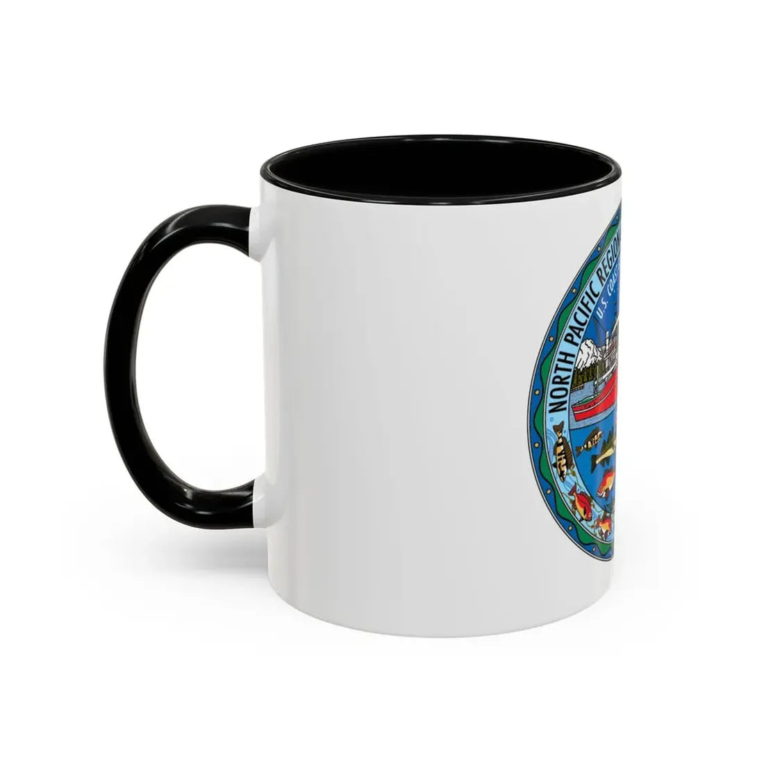 USCG NPRFTC Kodiak Alaska 2005 (U.S. Coast Guard) Accent Coffee Mug - Go Mug Yourself