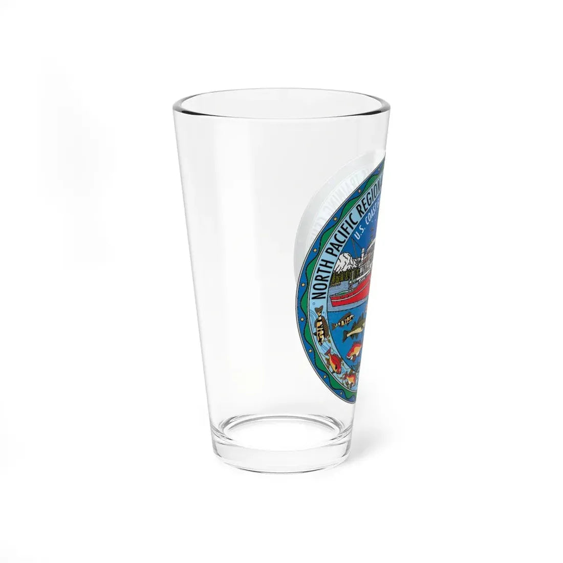 USCG NPRFTC Kodiak Alaska 2005 (U.S. Coast Guard) Pint Glass 16oz - Go Mug Yourself
