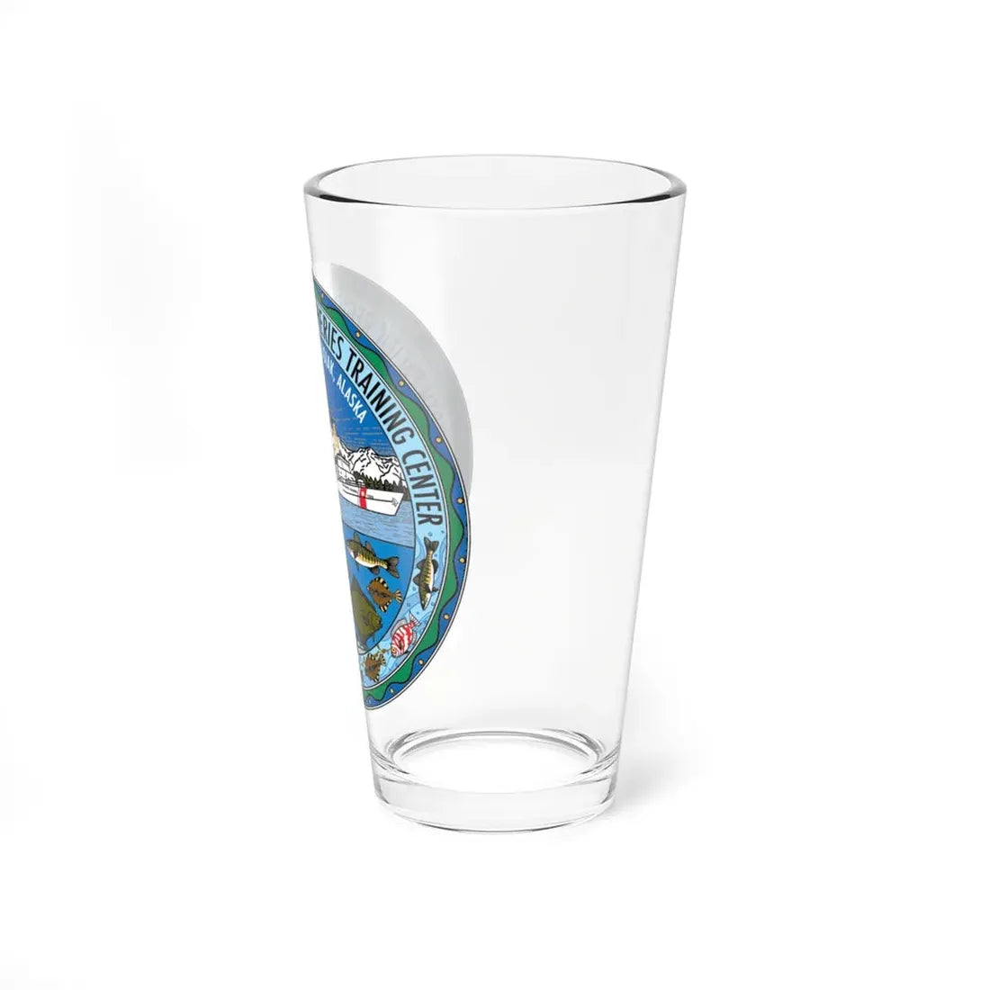USCG NPRFTC Kodiak Alaska 2005 (U.S. Coast Guard) Pint Glass 16oz - Go Mug Yourself