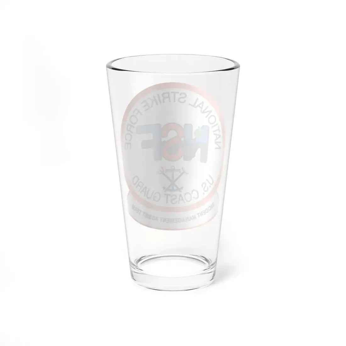 USCG NSF Incident Management Assist Team (U.S. Coast Guard) Pint Glass 16oz - Go Mug Yourself