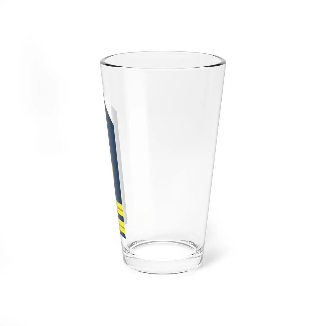 USCG O 3 vertical shoulderboard (United States) (Military Rank) Pint Glass 16oz - Go Mug Yourself