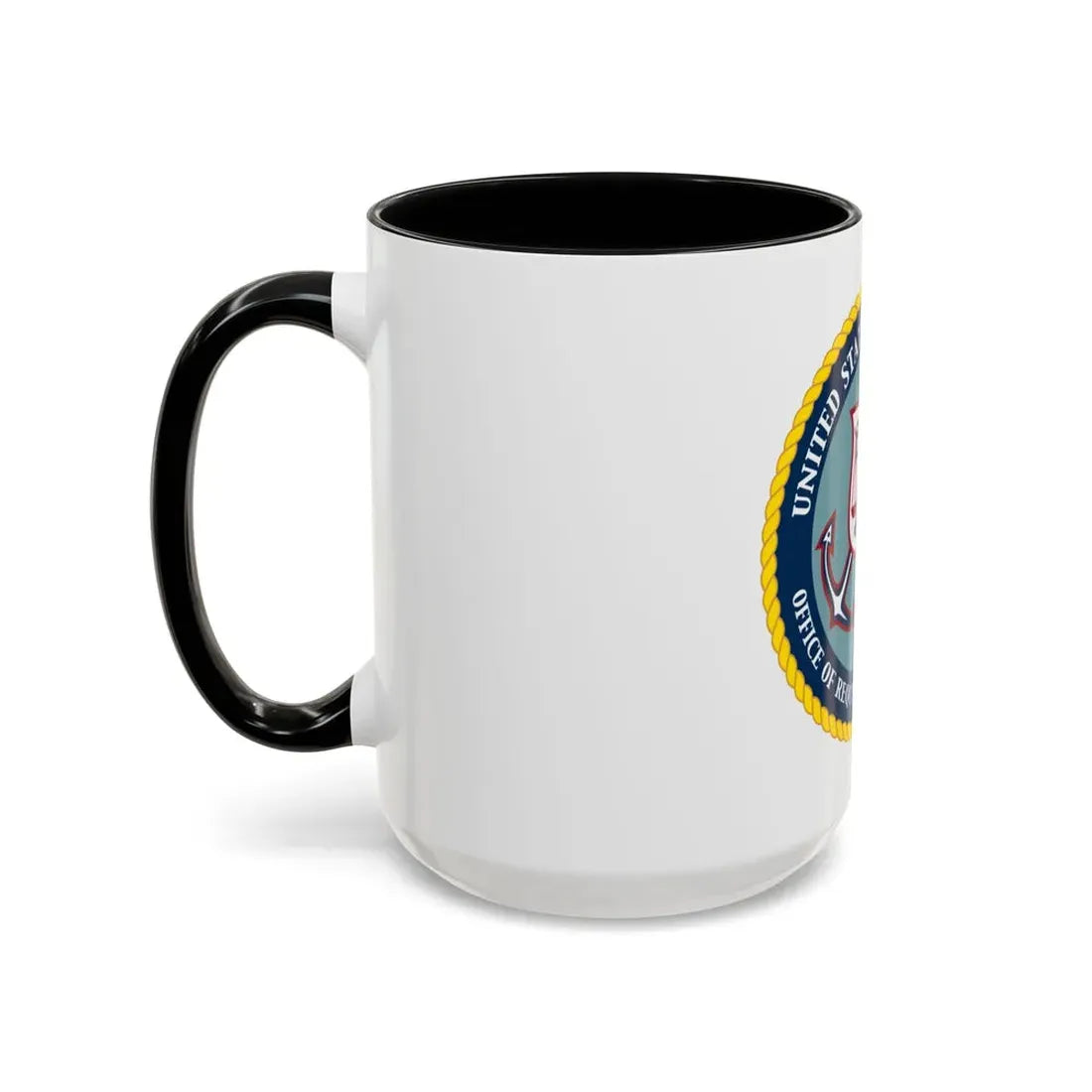 USCG Office of Requirements & Analysis (U.S. Coast Guard) Accent Coffee Mug - Go Mug Yourself