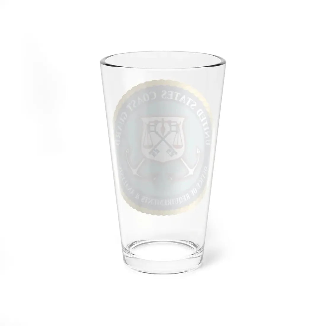 USCG Office of Requirements & Analysis (U.S. Coast Guard) Pint Glass 16oz - Go Mug Yourself