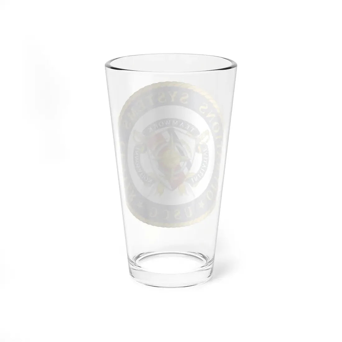 USCG Operations Systems Center (U.S. Coast Guard) Pint Glass 16oz - Go Mug Yourself