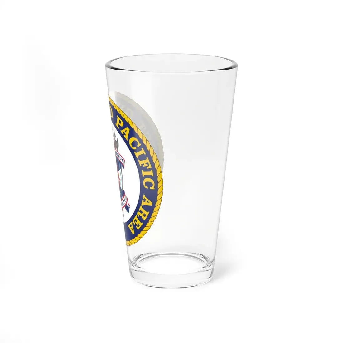 USCG Pacific Area (U.S. Coast Guard) Pint Glass 16oz - Go Mug Yourself