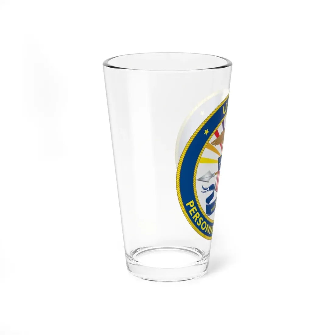 USCG Personnel Command (U.S. Coast Guard) Pint Glass 16oz - Go Mug Yourself