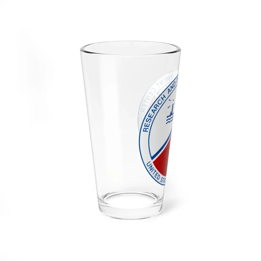 USCG Research And Development Center (U.S. Coast Guard) Pint Glass 16oz - Go Mug Yourself