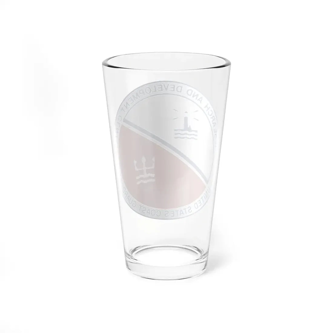 USCG Research And Development Center (U.S. Coast Guard) Pint Glass 16oz - Go Mug Yourself