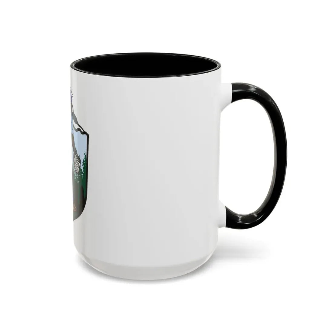 USCG Sailor Squatch (U.S. Coast Guard) Accent Coffee Mug - Go Mug Yourself