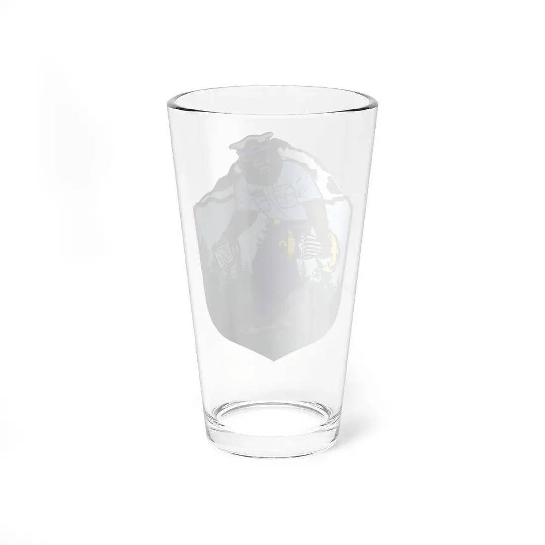 USCG Sailor Squatch (U.S. Coast Guard) Pint Glass 16oz - Go Mug Yourself