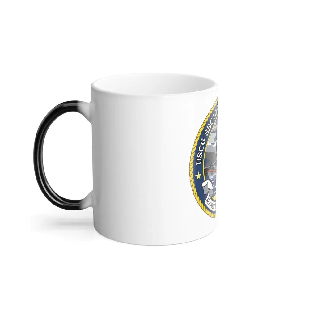 USCG Secctor North Carolina (U.S. Coast Guard) Color Changing Mug 11oz-Go Mug Yourself