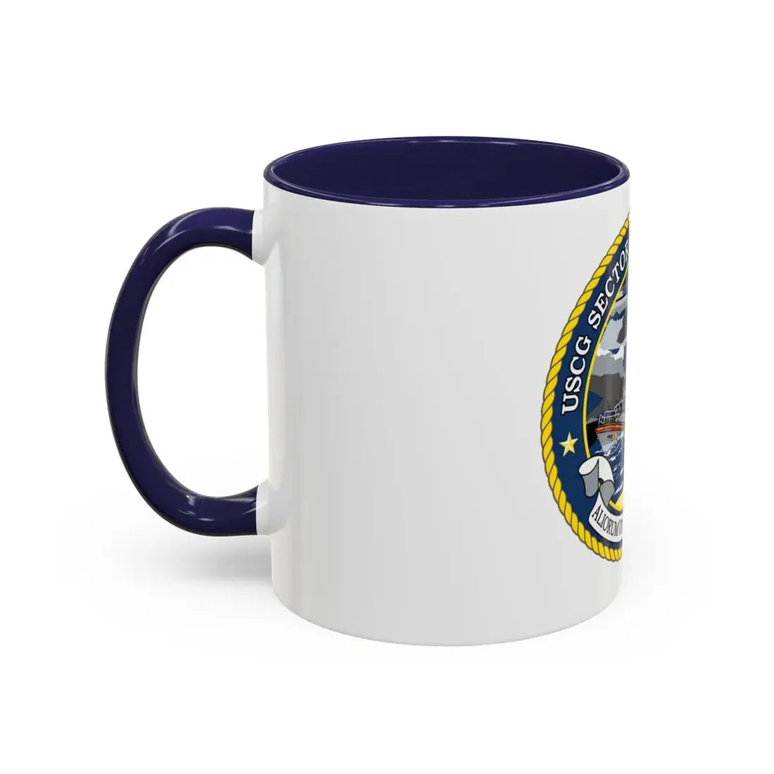 USCG Secctor North Carolina (U.S. Coast Guard) Accent Coffee Mug - Go Mug Yourself