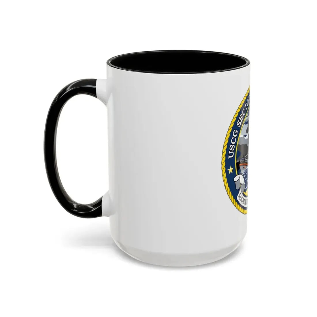 USCG Secctor North Carolina (U.S. Coast Guard) Accent Coffee Mug - Go Mug Yourself