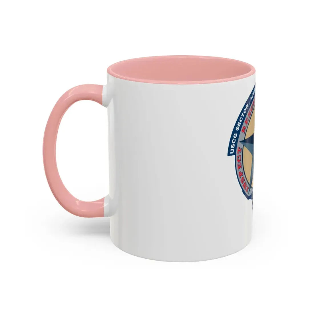 USCG Sector AS Corpus ChristiTX (U.S. Coast Guard) Accent Coffee Mug - Go Mug Yourself