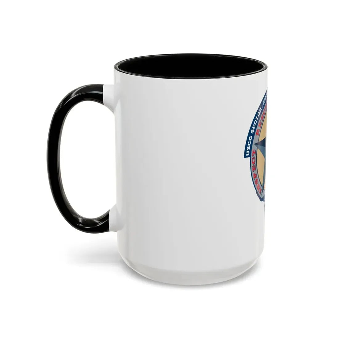 USCG Sector AS Corpus ChristiTX (U.S. Coast Guard) Accent Coffee Mug - Go Mug Yourself