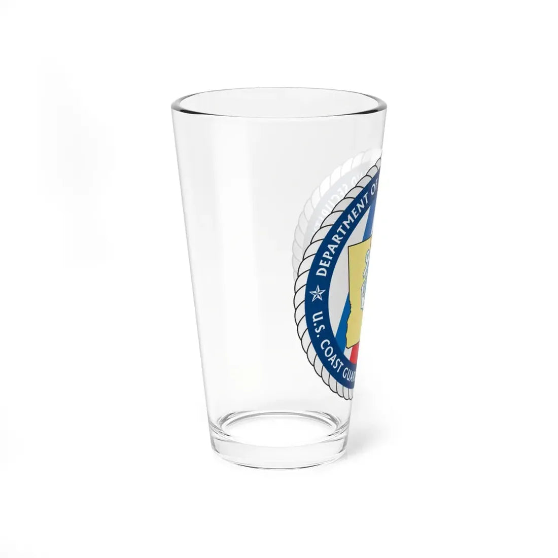 USCG Sector Charleston DHS (U.S. Coast Guard) Pint Glass 16oz - Go Mug Yourself