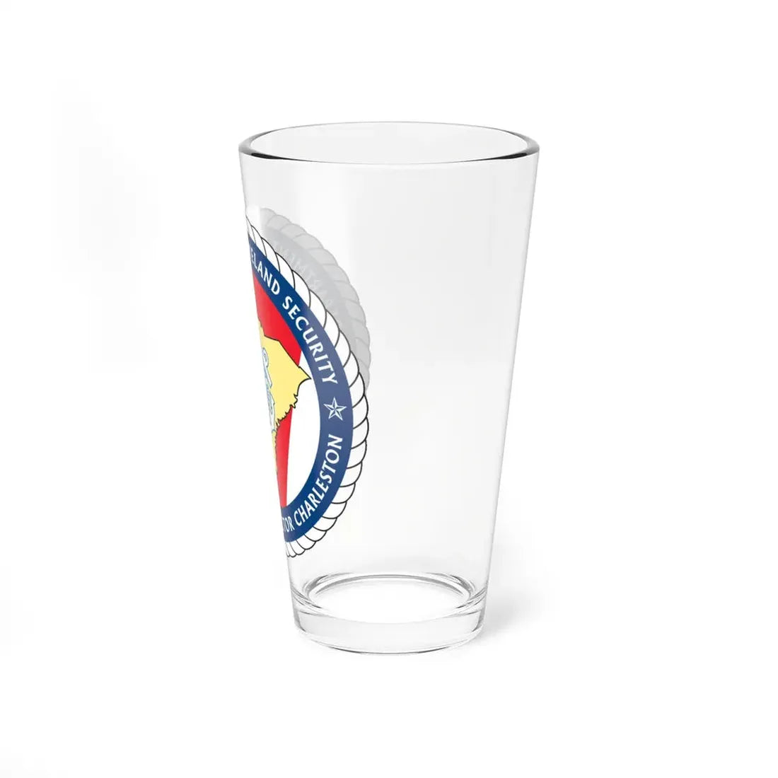 USCG Sector Charleston DHS (U.S. Coast Guard) Pint Glass 16oz - Go Mug Yourself