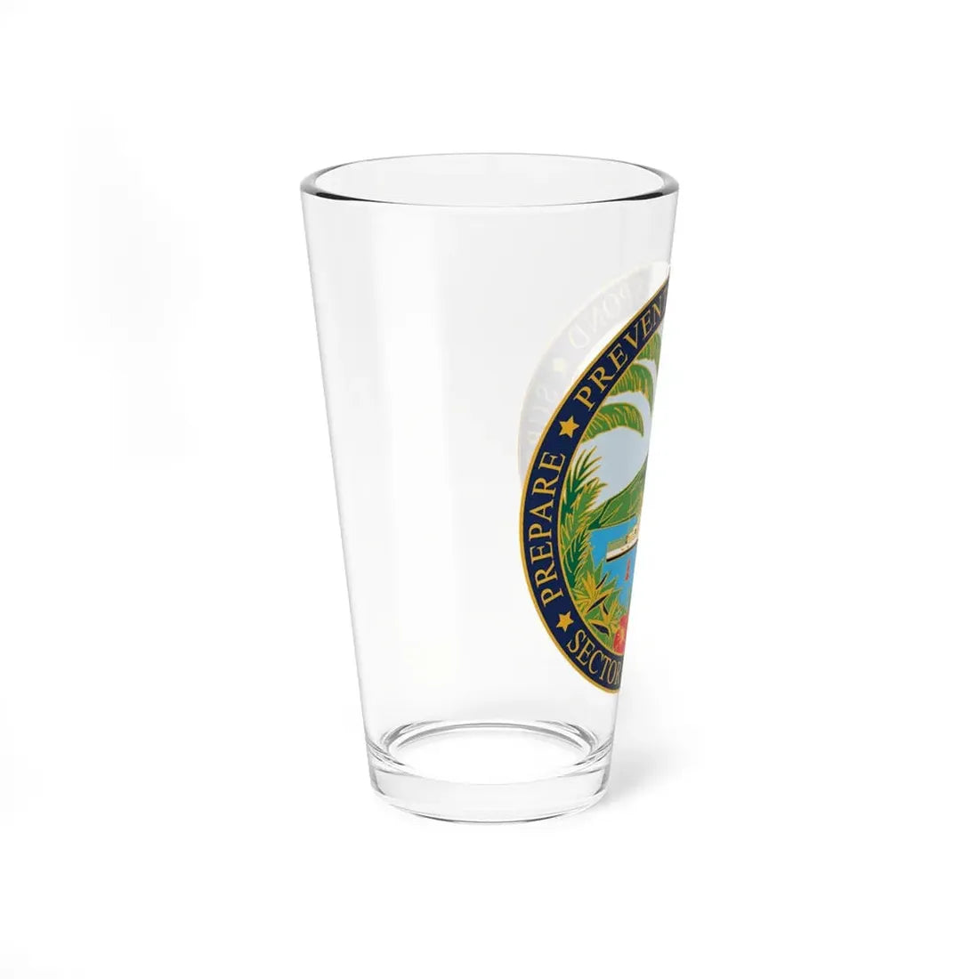 USCG Sector Honolulu (U.S. Coast Guard) Pint Glass 16oz - Go Mug Yourself