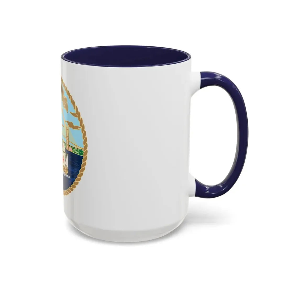 USCG Sector Jacksonville Bridge (U.S. Coast Guard) Accent Coffee Mug - Go Mug Yourself