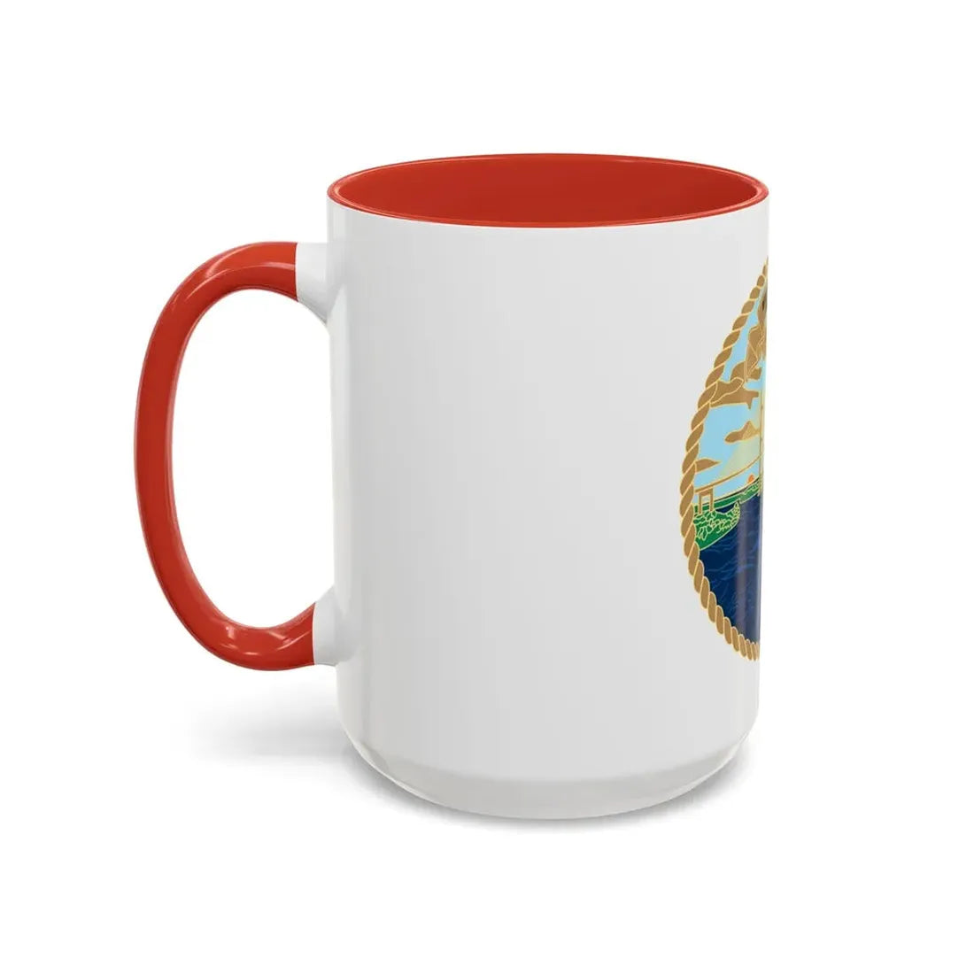 USCG Sector Jacksonville Bridge (U.S. Coast Guard) Accent Coffee Mug - Go Mug Yourself